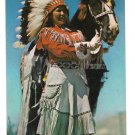 MN Stanchfield Western Indian Maiden Native American Woman w Horse Vtg Postcard