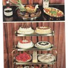 NY Elmira Heights Pierces's Restaurant Pastry Cart Cake Vtg Postcard
