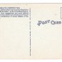 Frigate Constitution Old Ironsides Boston MA Vtg Linen Postcard
