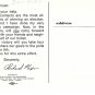 Nixon Agnew Presidential Campaign Postcard Family at Piano