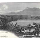 Switzerland Alps Luzern und Rigi Vintage Wehrli Postcard