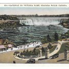 Canada Niagara Falls Gateway Victoria Park Vintage Postcard