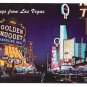 Las Vegas Fremont St Night Golden Nugget Casino Vtg Postcard