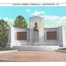 Gettysburg Civil War National Park Lincoln Speech Memorial Vintage Postcard