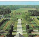 Williamsburg VA Palace Gardens Vintage Postcard Williamsburg VA Palace Gardens Vintage Postcard