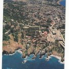 Mexico Acapulco De La Quebrada Diving Cliffs Aerial View Vintage Postcard