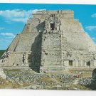 Mexico Temple of the Magician Templo del Adivino Uxmal Yucatan Postcard Mexico Temple of the Magician Templo del Adivino Uxmal Yucatan Postcard