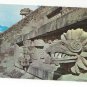 Mexico Temple Feathered Serpent Piramides San Juan Teotihuacan Vntg Postcard