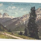 Italy Tyrol Ampezzaner Dolomiten seen from Platzwiesen Postcard Italy Tyrol Ampezzaner Dolomiten seen from Platzwiesen Postcard