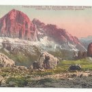 Italy Alps Tirol Dolomiten Tofanagruppe Cinque Torri Vntg Postcard