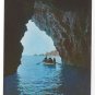Italy Taormina Mare Sicily Blue Grotto Vntg Postcard 4X6