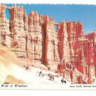 Utah Bryce Canyon National Park Wall of Windows Postcard 4X6