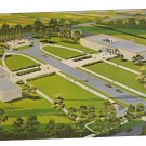 Kansas Abilene Eisenhower Center Aerial View Postcard