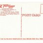 IL Chicago TraveLodge Motel Downtown Night Vntg Postcard Advert
