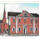 York PA Historic Scene No. 6 State House Colonial Land Office Vntg Postcard