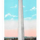 Washington DC Washington Monument B S Reynolds Vintage Postcard
