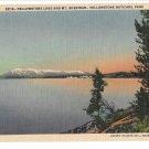 WY Yellowstone Lake & Mt Sheridan Vtg Haynes National Park Postcard WY Yellowstone Lake & Mt Sheridan Vtg Haynes National Park Postcard