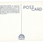 Washington DC Capitol Building United States Aerial View Linen Postcard