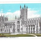 Washington DC Cathedral Vintage B S Reynolds Postcard