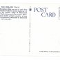 MA Mohawk Trail View of North Adams Vintage Linen Postcard