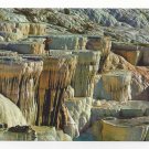 Turkey Pamukkale Travertine Calcium Rock Formations Postcard 4X6