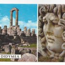 Turkey Didyma Temple of Apollo Medusa Head Didymea Ruins Vntg Postcard 4X6 Turkey Didyma Temple of Apollo Medusa Head Didymea Ruins Vntg Postcard 4X6