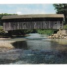 Arlington Vermont Covered Bridge Vintage Postcard VT