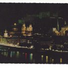 Austria Salzburg Festival City Night Cathedral Postcard 4X6 Festspielstadt Austria Salzburg Festival City Night Cathedral Postcard 4X6 Festspielstadt