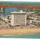 FL Fort Lauderdale Hotels Motels Beach Greetings Vtg Aerial View Postcard FL Fort Lauderdale Hotels Motels Beach Greetings Vtg Aerial View Postcard