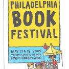 Modern Advertising Postcard Philadelphia Book Festival 2008 Central Library Modern Advertising Postcard Philadelphia Book Festival 2008 Central Library