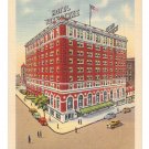 York PA Hotel Yorktowne Vintage Linen Postcard 1949