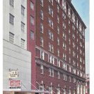 York PA Yorktowne Motel Hotel Parking Garage Vintage Postcard