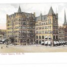 York PA View of Center Centre Square Vintage UDB Postcard York PA View of Center Centre Square Vintage UDB Postcard