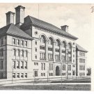 York PA High School Vintage 1906 Postcard Woodbine PA Doane Cancel York PA High School Vintage 1906 Postcard Woodbine PA Doane Cancel