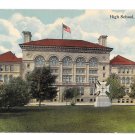 York PA High School Vintage 191? Postcard Maltese Cross
