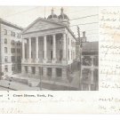 York PA Court House Vintage UDB Postcard L B Herr Print