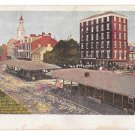 PA Old Market Sheds Centre Square Destroyed 1887 Vntg PMC Postcard PA Old Market Sheds Centre Square Destroyed 1887 Vntg PMC Postcard