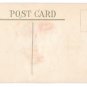 Christmas Angel Applied Velvet Vintage Embossed Gold trim Postcard