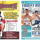 Modern Advertising 2-sided Card Fight Night Philadelphia Knockouts Haircuts Audubon PA Modern Advertising 2-sided Card Fight Night Philadelphia Knockouts Haircuts Audubon PA