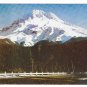 Oregon Mt Hood from the Loop Highway Vintage Postcard Mike Roberts