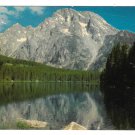 Mt. Moran and Leigh Lake Grand Teton National Park Vintage Postcard Joseph Muench Photo Mt. Moran and Leigh Lake Grand Teton National Park Vintage Postcard Joseph Muench Photo