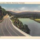 Chatanooga Tennessee US Hwy 41 Lookout Mountain Vintage Postcard