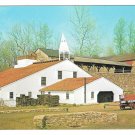 PA Hopewell Village Furnace Cast House Bridge Walter H. Miller Postcard