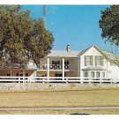 Stonewall Texas LBJ Ranch Summer Whitehouse Vintage 1964 Postcard