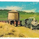 Cumbres and Toltec Steam Locomotive Water Tank Train Vintage RR Postcard 4X6
