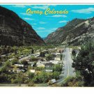 Ouray Colorado Aerial View Rocky Mountains Vintage Petley 4X6 Postcard