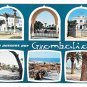 Africa Grombolia Tunisia Nabeul Multiview Vintage H. Ismail Postcard 4X6