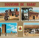 Africa Morocco Rabat Landmarks Buildings Multiview Postcard 4X6 Africa Morocco Rabat Landmarks Buildings Multiview Postcard 4X6