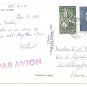 Africa Tunisia Tunis Multiview Ses Grands Boulevards 1965 Postcard 4X6 Stamps