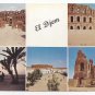 Tunisia El Djem Roman Ruins Vintage 1965 H Ismail Multiview Postcard 4X6